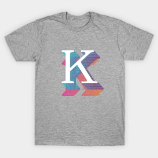 Letter K T-Shirt